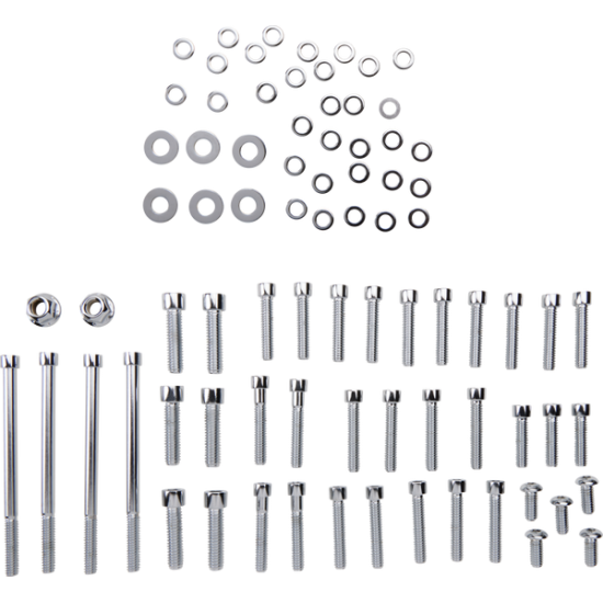 Side Cover Bolt Kit BOLT SET SIDE CVR FXD POL