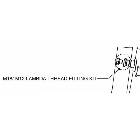 Lambda Plug/Adapter AKRA LAMBDA PLUG