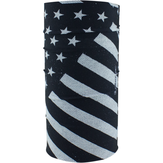 Motley Tube® Fleece Lined MOTLEY TUBE FLC B W FLAG