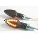 Universal E-Marked LED Indicator Light TURNSIGNALS E-MARK SMOKE