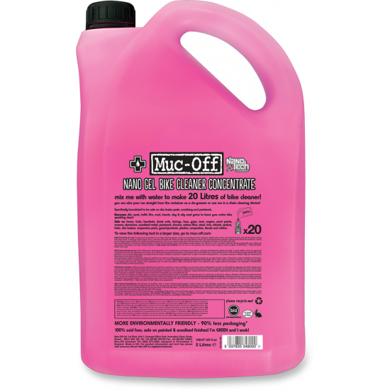 Nano Gel Cleaner Concentrate NANO TECH BICYCLE CLNR 5L