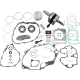 Engine Rebuild Kit - Garage Buddy - 4-Stroke ENG KT WISECO 400EX 99-04