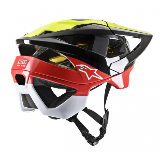 Vector Tech Fahrradhelm HELMET V-PILOT BK/YL/RD M