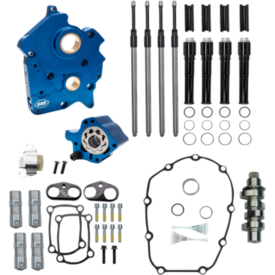 Cam Chest Kit for M-Eight Engine CAM 475C W/PLT OC/BLK M8