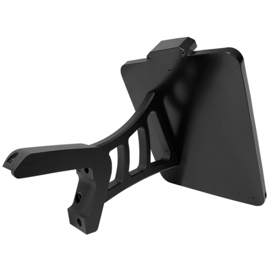 Side Mount License Plate Holder LIC.PLT.SM FXDR BK AT