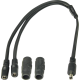 Y-Splitter CORD Y-SPLITTR 2.5 TO 2.5