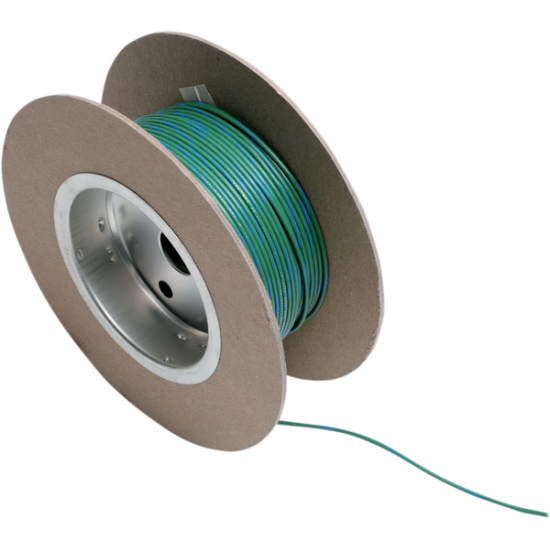 OEM farbige Drahtspule WIRE 18G 100' GREEN/BLUE