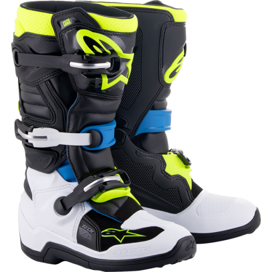 Tech 7S Kinderstiefel BOOT TECH7S BK/BL/YL 2