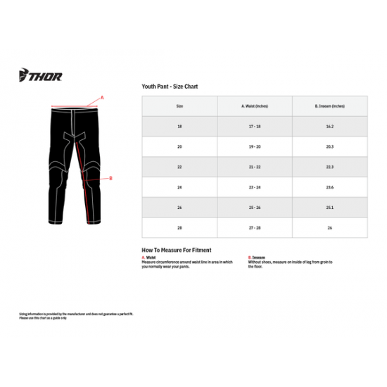 Youth Pulse Combat Pants PANT YTH PULS CMBT MN/W 22