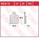 All Round Ceramic Brake Pads BRAKE PAD TRW MCB75