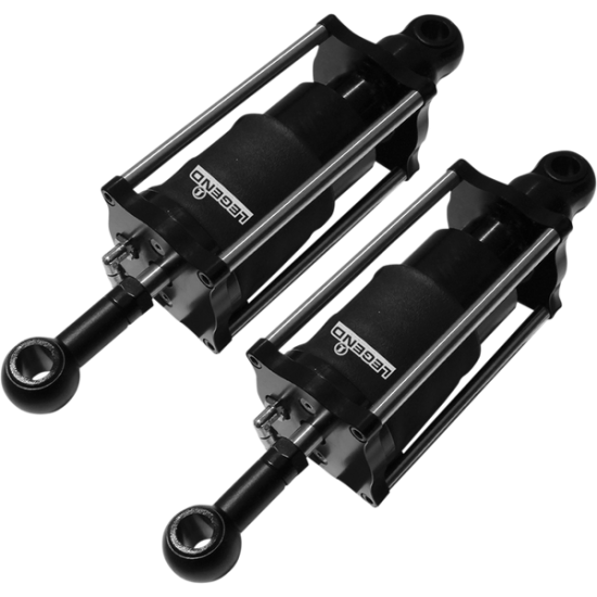 Legend Air Suspension For Softail Models SHOCKS AIR BLK FLST