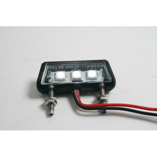 E-Marked Mini LED License Plate Light LICENSE PLATE LIGHT E-MRK