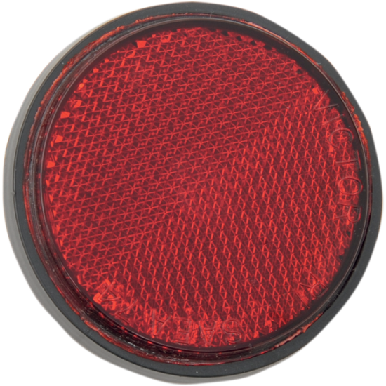 Reflektor REFLECTOR 5MM STUD RED