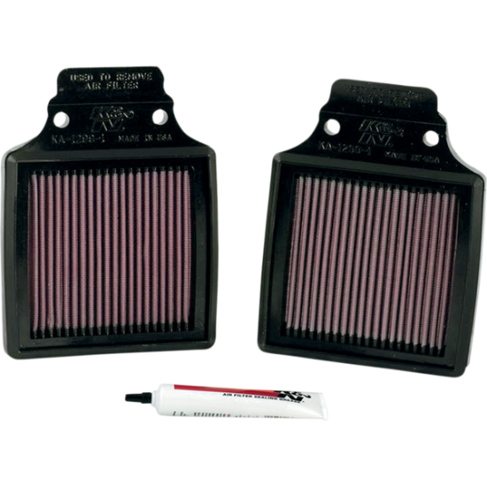 OE Replacement High-Flow Air Filter AIR FIL ZX12R (PAIR)