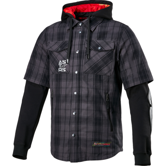 MSE Tartan Jacke JACKET TARTAN SHIRT GY 3X