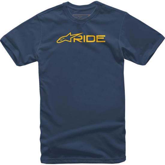 Ride 3.0 T-Shirt TEE RIDE3 NAVY/GOLD XL