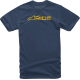 Ride 3.0 T-Shirt TEE RIDE3 NAVY/GOLD XL