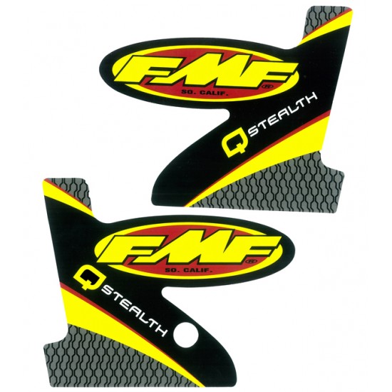 FMF Auspuff-Ersatzaufkleber Q STEALTH DECAL REPL