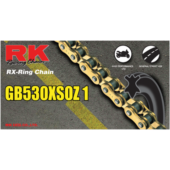 530 XSOZ1 Drive Chain CHAIN RK530XSOZ1 GG 118R
