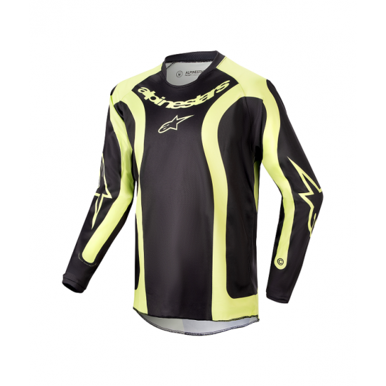 Racer Lurv Jersey für Jugendliche JERSEY YTH R-LURV BK/YL M