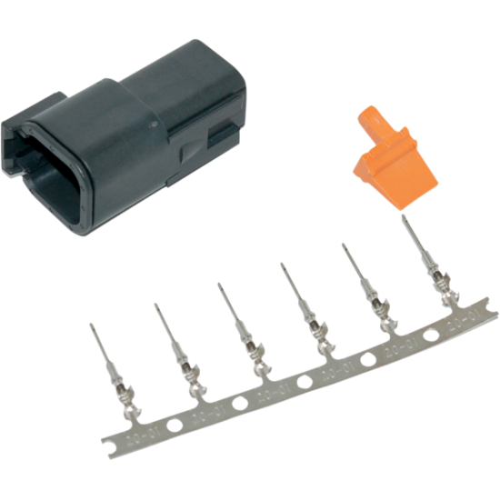 Deutsch DTM Stecker- und Kupplungsbuchsen-Satz CONN KIT 6POS 74106-98BK