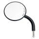 Utility-Spiegel rund mit kurzem Arm MIRROR SH ROUND HD BK