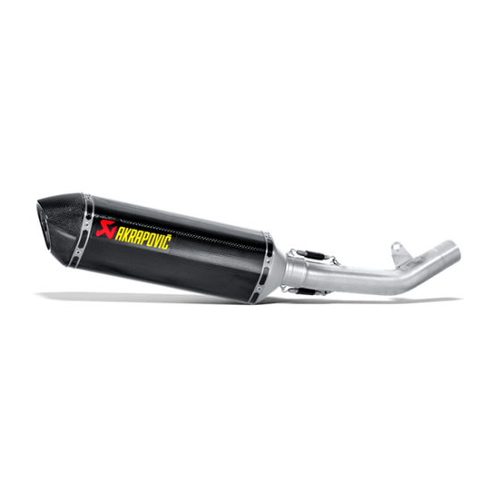 Slip-On Serie Schalldämpfer MUFFLER CF/CF Z750