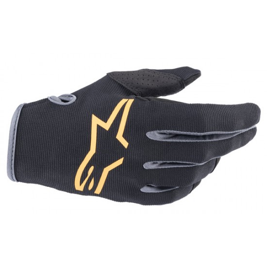 Alps Bicycle Gloves GLOVE ALPS BLK/TANG S