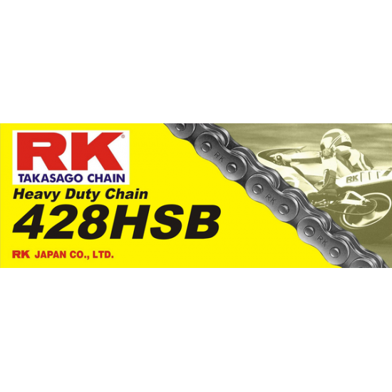 428H Heavy Duty Drive Chain CHAIN RK428HSB 124C