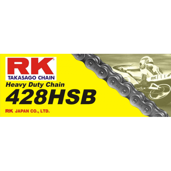 428 H hochbelastbare Kette CHAIN RK428HSB 124C