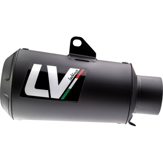 LV-10 Schwarz Endschalldämpfer MUFFLER LV10 FB KAWASAKI