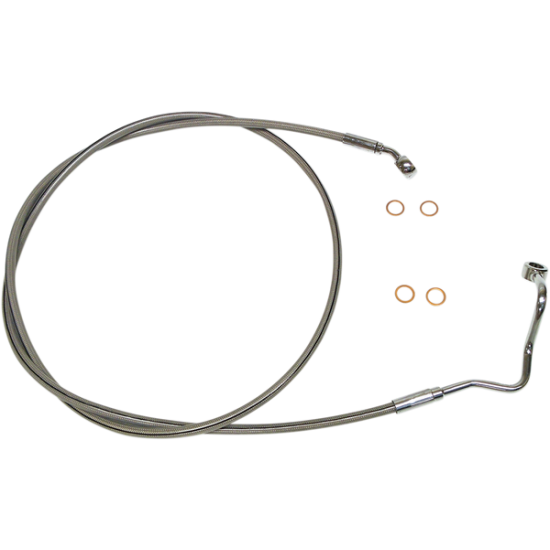 XR Stainless Upper Brake Line LINE BRK MDUPR ABS 35 SS