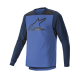 Drop 6 Fahrrad-Jersey, Langarm JERSEY LS DROP 6 BL/BK M