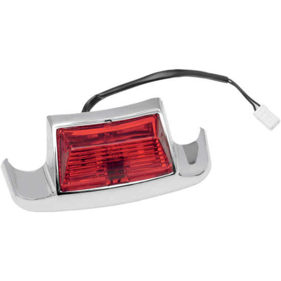 Rear Fender Tip Light LIGHT TIP RED R 99-08FLT