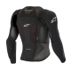 Vector Tech Fahrrad-Protektorenjacke JACKET LS V-TECH BLK M