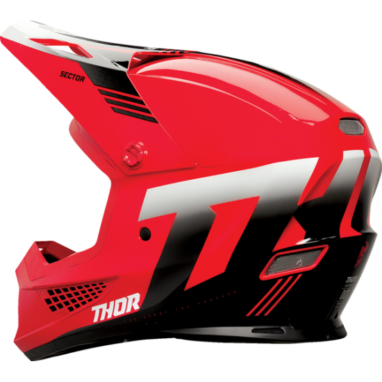 Sector 2 Carve Helmet HLMT SCTR 2 CARV RD/WH SM