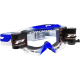 3200 Venom Roll Off Mounted MX Goggles GOGGLES VENOM ROLL OFF BLUE
