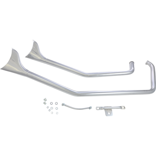 1-3/4" Upsweep Fishtail Drag Pipes EXH UPSWT F/TAIL 86-99ST
