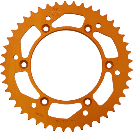 Aluminium-Kettenrad SPROCKET ALU MSE KTM 45T ORNG Aluminium-Kettenrad SPROCKET ALU MSE KTM 45T ORNG