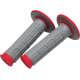 Tapered Dual-Compound Grips GRIP,RENTHAL TAPER RED