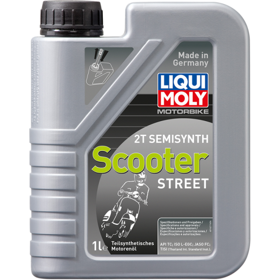 2T Semisynth Scooter Motor Oil 2T SEMISYN SCOOT STR 1L