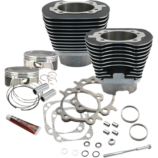 Big Bore Zylinderkopf CYLINDER KIT 117"TC BLK