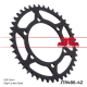 Induktionsgehärtetes, schwarz verzinktes Kettenrad SPROCKET REAR 42T 520 BLK