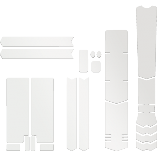 Rahmen-Aufkleber FRAME DECAL CLEAR GLOSS 16 PCS