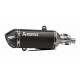 Slip-On Line Muffler SCOOTER MUFFLER SS/CF BLK GTS125