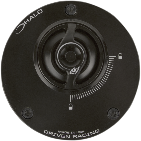 Halo-Tankdeckel CAP FUEL HALO BLACK Halo-Tankdeckel CAP FUEL HALO BLACK