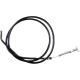 Black Vinyl Brake Cable KAW BRAKE CABLE R HAND