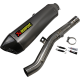 Slip-On Line Muffler MUFFLERS TI/CF GTR 1400