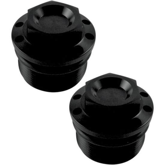 Fork Tube Caps CAPS FORK BLACK 39MM