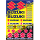 Sticker Sheet DECAL KIT UNIV SUZ RMZ
